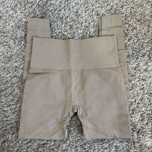 Set active leggings beige small